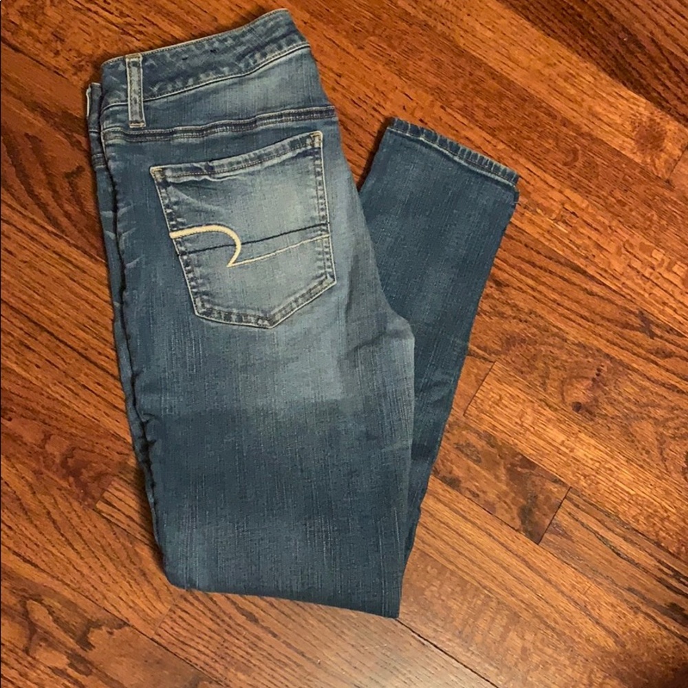 AMERICAN EAGLE Jeans -super stretch! Like new!